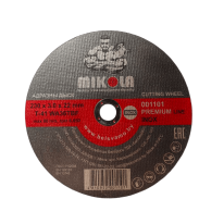 Отрезной круг MIKOLA (Микола) T41 230х3х22 мм INOX