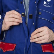 Сварочная куртка Fire Fox из синего огнестойкого хлопка Weldas 33-2300 XXXL