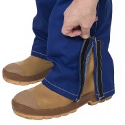 Сварочные брюки Fire Fox из синего огнестойкого хлопка Weldas 33-2600 XXXL