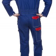 Сварочный комбинезон Fire Fox из синего огнестойкого хлопка Weldas 33-2800 XXL