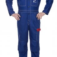 Сварочный комбинезон Fire Fox из синего огнестойкого хлопка Weldas 33-2800 XXXL