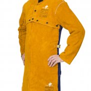 Сварочная пелерина с рукавами Golden Brown из воловьего спилка (XXL)