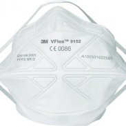 Фильтрующая полумаска модель VFlex 9152RS класс защиты FFP2 NR D