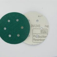 3M™ Hookit™ 245 Шлифовальный круг, P100, 150 мм, без отв., № 01646, 50шт./уп.
