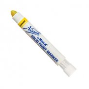 Маркер на основе твёрдой краски в прочном держателе Solid Paint Marker Standard - желтый fluo