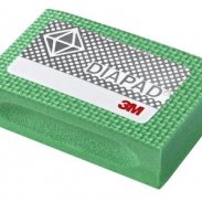 3M™ 6200J Губка Шлифовальная Алмазная, N250, зеленая, 90 мм х 55 мм х 25мм