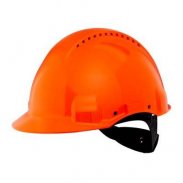 G3000NUV-OR Каска защитная оранжевая, с вентиляцией,  с храповиком
