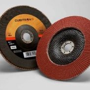 3M™ Cubitron™ II 969F Лепестковый торцевой конический круг, 80+, 125 мм,№ 51470, 10 шт./уп.