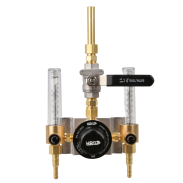 Пост газовый (точка отбора) UNISET TWINFLOW KRASS AR/CO2 Углекислый газ/Аргон