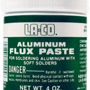 Припои для пайки алюминия при низких температурах - Aluminium Flux Paste (454 гр.)