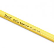 Самозатачивающейся карандаш в бумажной обёртке China Marker - жёлтый (3 мм)