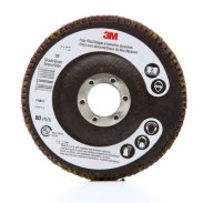 3M™ 747D Лепестковый торцевой круг, P36, 115 мм х 22 мм, № 49613, 10шт./уп.
