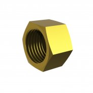 Латунная заглушка для коллекторов КР-01 c резьбой G3/4