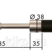 Горелка AUT 36KD 3m KZ-2 с прямым гусаком 914.0013 (914.0013