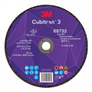 Отрезной круг 3M™ Cubitron™ 3, 88732, 36+, T41, 230 мм x 2 мм x 22,23 мм