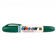 Маркер с клиновыдным наконечником среднего размера Dura-Ink®55 - зелёный