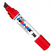 Маркер с широким скошенным наконечником Dura-Ink®200 - красный