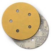 3M™ Hookit™ 255P Шлифовальный круг, P100, 125 мм, 5 отв., LD500A, №63571, 100 шт./уп.