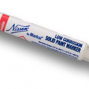 Маркер на основе твёрдой краски в прочном держателе Solid Paint Marker Standard - красный