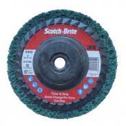 3M™ Scotch-Brite™ Clean and Strip Quick Change Pro Extra Cut XC-RD Круг  Абразивный, A XCRS, 125 x M14, 51912 "