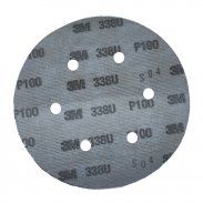 62113 Шлифовальный круг 338U LD600A P100 150 мм (6 отверстий)