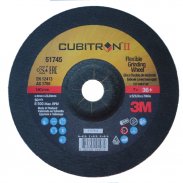 3M™ Cubitron™ II Гибкий Зачистной круг, T27, 180 мм x 4 мм x 22 мм, 36+,№51745, 100 шт./уп. + 10 оправок