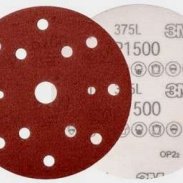 3M™ Hookit™ 310U Шлифовальный Круг, P180, 150 мм, 15 отв., LD861A, №65427, 100 шт./уп.