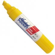 Перманентный карманный маркер с реверсивным наконечником Markal Pocket Paint Marker - жёлтый