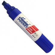 Перманентный карманный маркер с реверсивным наконечником Markal Pocket Paint Marker - синий