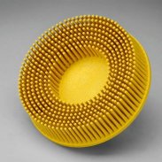 Scotch-Brite Roloc Bristle RD-ZB круг, P80, желтый, 50 мм, № 07525, 10 шт./уп.