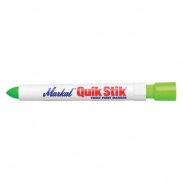 Маркер на основе быстросохнущей твёрдой краски с винтовым механизмом QUIK STIK® - зелёный Fluo