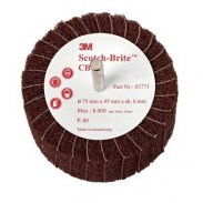 Scotch-Brite™ Лепестковый круг, COMBI 450, P60, 100 мм х 45 мм, 10 шт./кор.