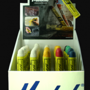 Набор маркеров в дисплее B® Paintstik® display - 12 х белый + 6 х жёлтый +2 х красный + 2 х синий + 2 х зелёный + 1 х чёрный