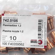 Плазменное сопло Ø1.2 мм / 40–50A, ABICOR BINZEL