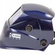 Маска сварщика КЕДР (В РАЗОБР.ВИДЕ) "К-202 PRIME", синяя